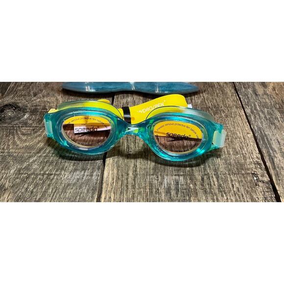 NEW Speedo Jr. Hydrospex Classic Junior Age 6-14 Leak Proof Goggles Latex Free - Picture 1 of 8